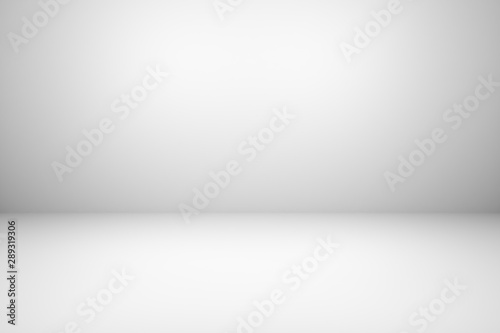 Fotomural Abstract gray empty room wall background