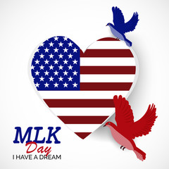 Wall Mural - Martin Luther King Day