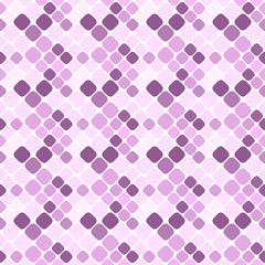 Poster - Lavender geometrical abstract square pattern background - repeating vector design from diagonal squares