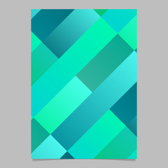 Poster - Modern trendy gradient stripe page template - abstract vector stationery background