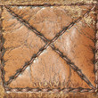 texture of old leather pattern