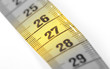 © michaklootwijk - Measuring tape, selective focus on 27