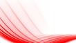 © Siriwat - light red wave white background.