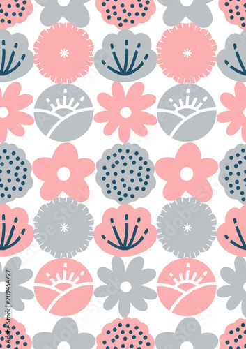 北欧風のシームレスパターン