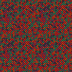 Poster - Abstract seamless pixels background. Mosaic backdrop.