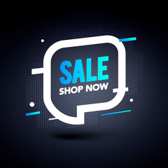 Poster - vector illustration sale banner template design, big sale special offer.