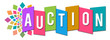 Auction Circular Professional Colorful 
