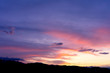 Beautiful sunset cloudy sky., at time twilight sky.