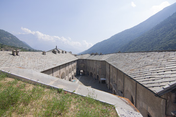 Wall Mural - Forte di Exille val di Susa Torino Italia