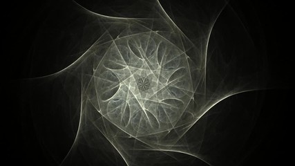 Poster - Plexus fantasy abstract technology. Abstract geometric background with moving lines, dots and triangles. Science, medicine and technology. Loop animations