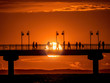 © Roman Milert - Sunset over Miedzyzdroje Pier, Baltic Sea, Poland