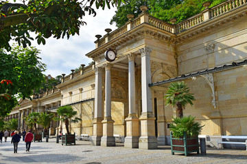 Wall Mural - Mill colonnade spa town of Karlovy Vary Architecture