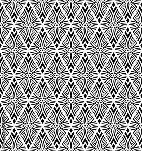 Seamless diamonds pattern.