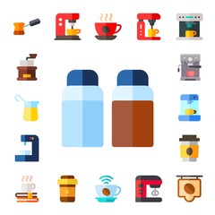 Poster - grinder icon set