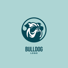 Wall Mural - Bulldog logo