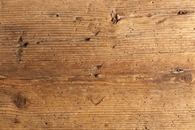 Wood Texture With Termite Holes
