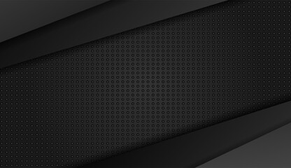 Abstract metal background. Tech dark design with  Vector background.