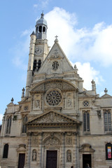 Wall Mural - Church Saint Etienne du Mont, Paris, France