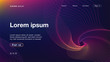 © PALAMATIC - Background abstract purple yellow light line color for Homepage