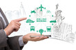 © Elnur - Concept of online booking for trip