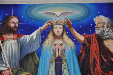 Wall Mural - Blessed Mother