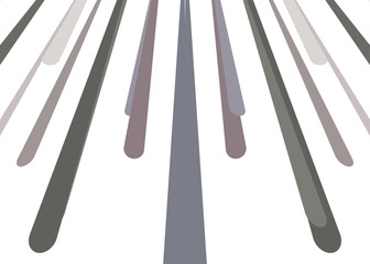 Poster - Grid, mesh with dynamic lines. Intersecting stripes. Irregular grating, lattice texture. Interlocking, criss-cross abstract geometric illustration