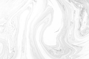 Wall Mural - white acrylic pour liquid marble abstract surfaces design.