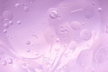 Wall Mural - Abstract Purple water bubbles background