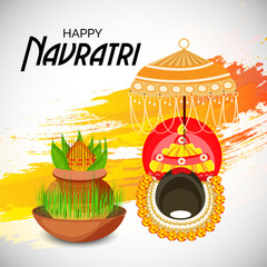 Wall Mural - Happy Navratri