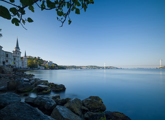 Wall Mural - A summer day morning at Bosphorus - Istanbul - Turkey 