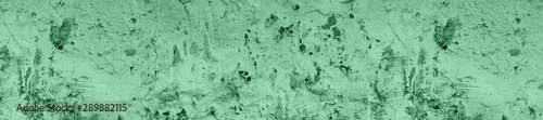 Banner light green concrete background rough texture