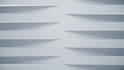Poster - Horizontal layers abstract background. Clean and modern texture for business slide. Creative striped texture for corporate template. 3d illustration.