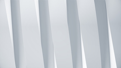 Poster - Abstract background with twisted lines. Modern geometric texture for business banner. Striped material pattern. 3d illustration.