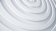 © Sergii - Abstract rings bright background. Clean and simple corporate texture. Circles creative pattern for business banner concept. 3d render illustration.