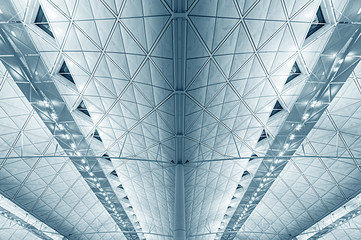 Poster - Modern building abstract background pattern