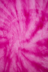 Wall Mural - pink spiral tie dye pattern vertical background