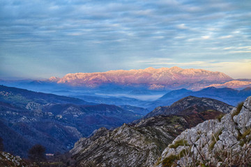 view of mountains