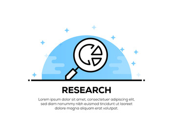 Poster - RESEARCH ICON CONCEPT