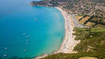 Wall Mural - Mare della Sardegna, scatto da Drone