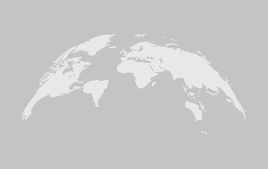 Poster - World map icon. Countries and continents.