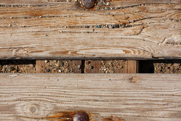 Grunge Wood panels for background. Limited depth of field.