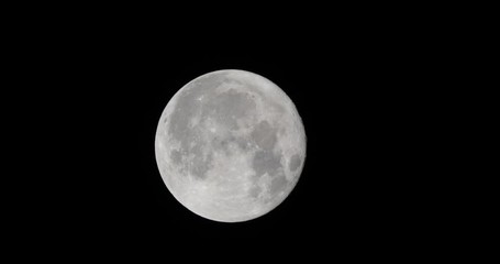Wall Mural - Full moon in perigee