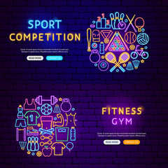 Poster - Fitness Gym Banners