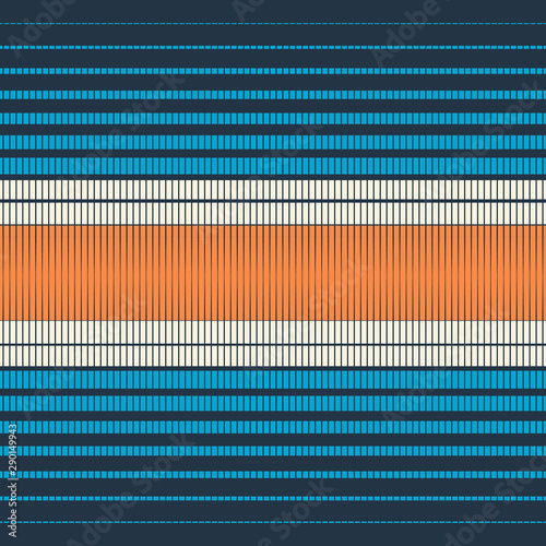 Abstract pattern of stripes and strokes. Optical illusion of the movement of ...