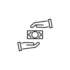 Aufkleber - Financial, pay icon. Element of financial icon