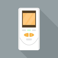 Poster - Smart remote control conditioner icon. Flat illustration of smart remote control conditioner vector icon for web design