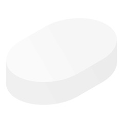 Poster - Wireless computer mouse icon. Isometric of wireless computer mouse vector icon for web design isolated on white background