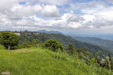 Canvas Print - Beautiful Taal lake view from Tagaytay