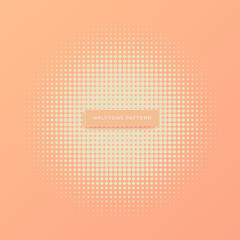Wall Mural - halftone pattern, abstract background