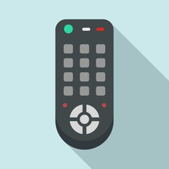 Sticker - Ir remote control icon. Flat illustration of ir remote control vector icon for web design